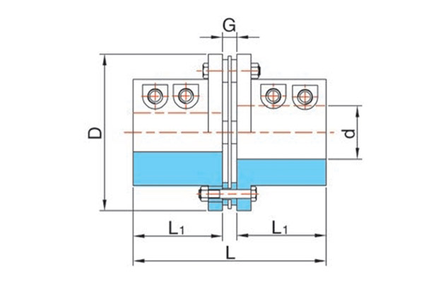 JML Clamp-type Precision Diaphragm Flexible Coupling
